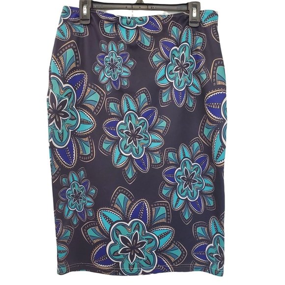 Maccine Open Floral Paisley Print Style Pointe Skirt - Picture 2 of 8